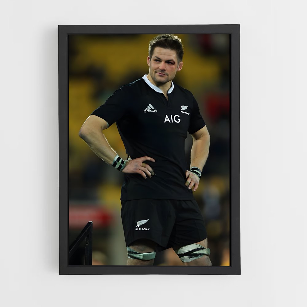 Poster Richie mccaw – affiche Rugby (vue 2)